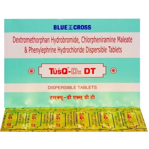 tusq dx dt tablet 10's